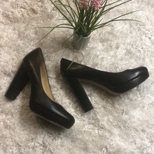 COACH Ophelia black heels